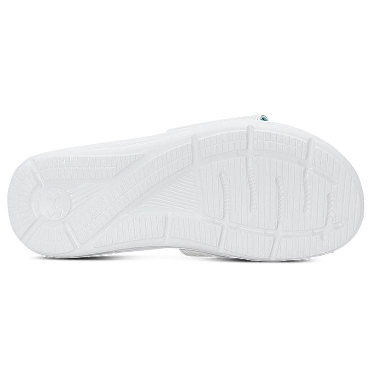 Under Armour UA Ignite VI Graphic FB Comfortable Quick-Dry Slide Sandals Women Sandals Mint-Green 3023767-104