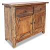 Day and Night - Day and Night Solid Mahogany Wood Sideboard 75x30x65 Cm