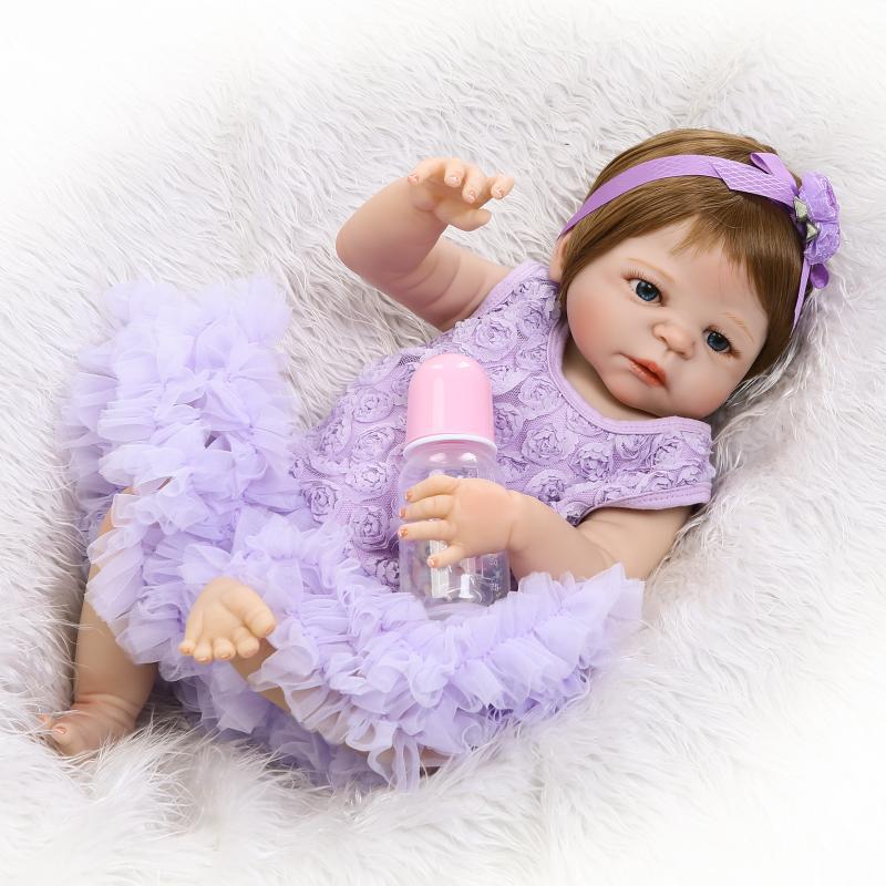 Silicone Full-Body Baby Doll Model for Pregnancy Training 56 cm как