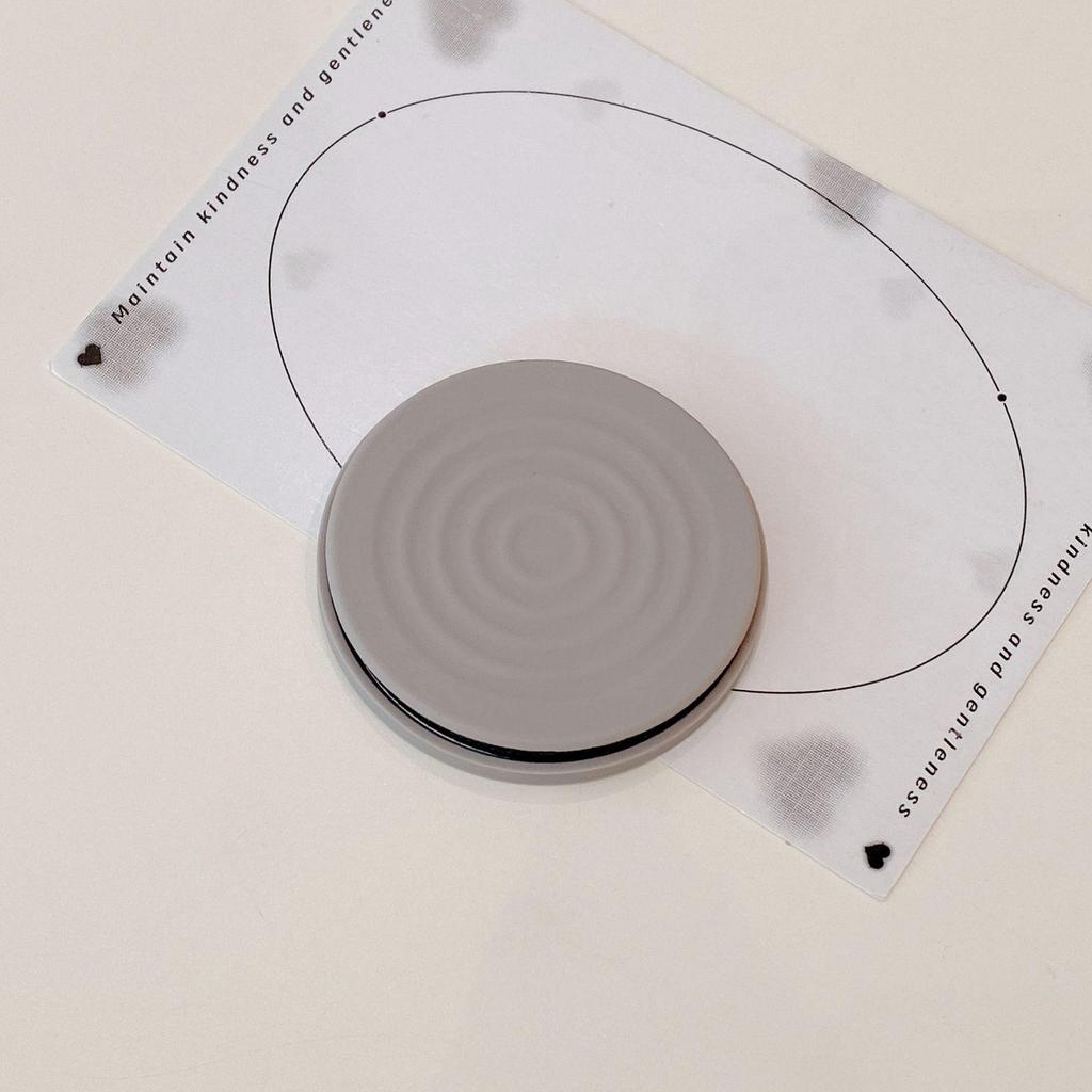 Water Ripple Silicone Phone Case with Magnetic Folding Stand