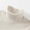 David & Bella Kids' Antibacterial Turtleneck Long-Sleeve T-Shirt