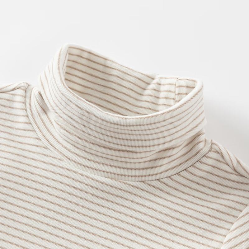 David & Bella Kids' Antibacterial Turtleneck Long-Sleeve T-Shirt