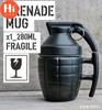 Hi Creative Grenade with Lid Ceramic Mug Coffee Cup Personalized Gift