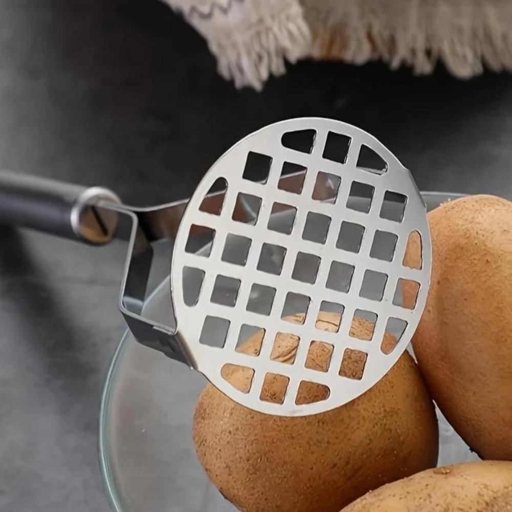 Edelstahl Kartoffelstampfer Manuell Avocado Kürbis Süßkartoffelstampfer Küchenhelfer Kreativer Gemüse Lebensmittelbrei Pressstampfer