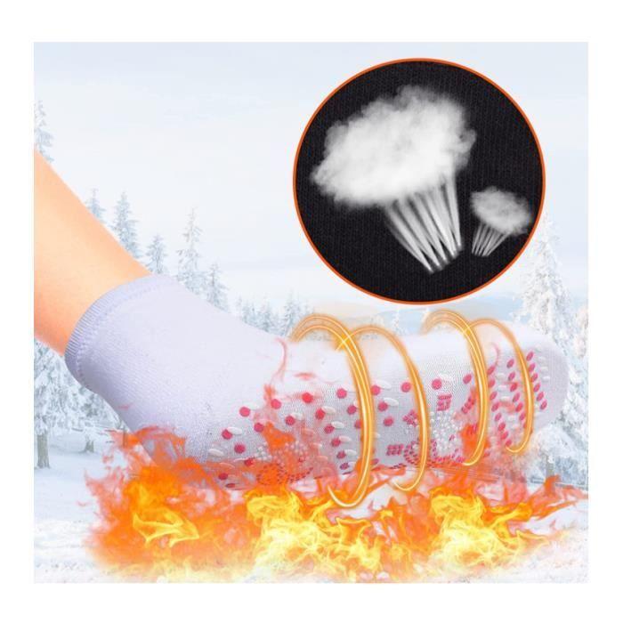 Värmesockor - Hypertermiska - Vandring - Vita