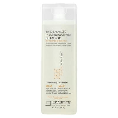 50:50 Ausgewogenes, feuchtigkeitsspendendes und klärendes Shampoo, für normales bis trockenes Haar, 8,5 fl oz (250 ml)