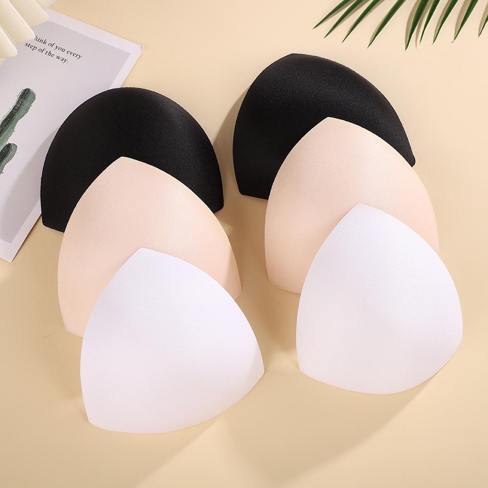 Triangle Insert Thick Breathable Chest Pad for Swimwear, Dresses, and Strapless Yoga Wear