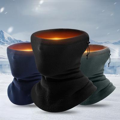Windproof Balaclava Circle Wrap Neck Scarf Thermal Warm Half Face Mask  Winter Riding