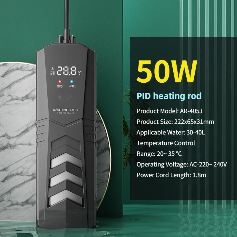 Automatic Constant Temperature Aquarium Heating Rod PTC Explosion-proof Heater Fish Tank Variable Frequency Heating Rod