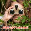 4X30 Binoculars for Kids Toy Binoculars Night Vision Scope Telescope with Pop-up Light Zoom Binoculars Children Binoculars
