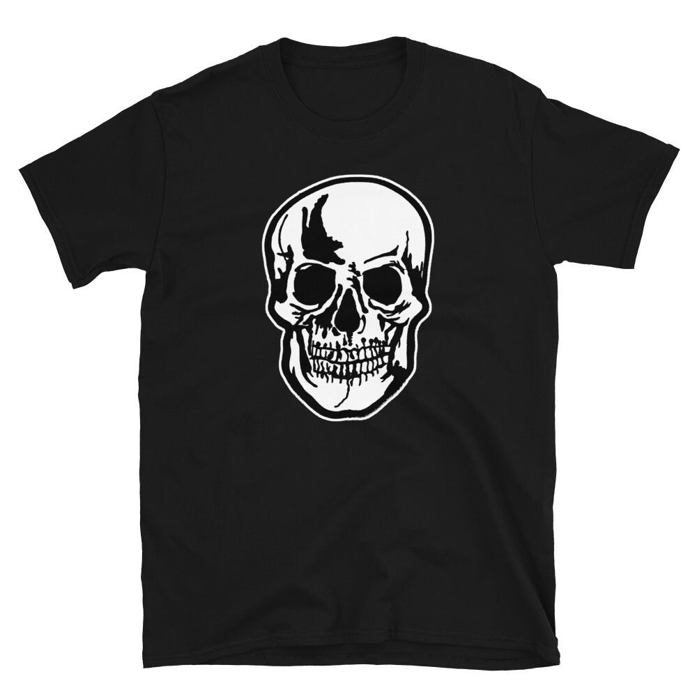 Halloween Oddities Human Skull Short-Sleeve T-Shirt S