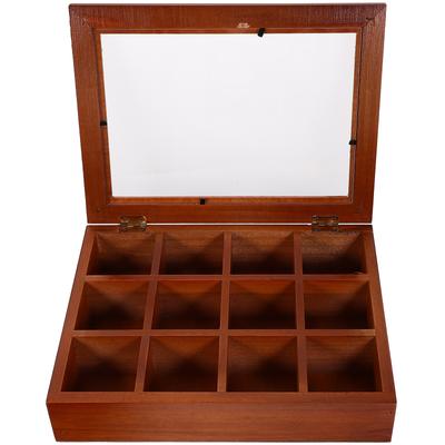 Accessories Decorative Tea Bag Storage Box Bags Container Stainless Steel Holder Organizer for Drawer