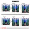 2pcs,2D plane printing Popular Curtain Panels Dueling Peacocks Polyester Easy Install (without rod) Home Decor Perfect for
