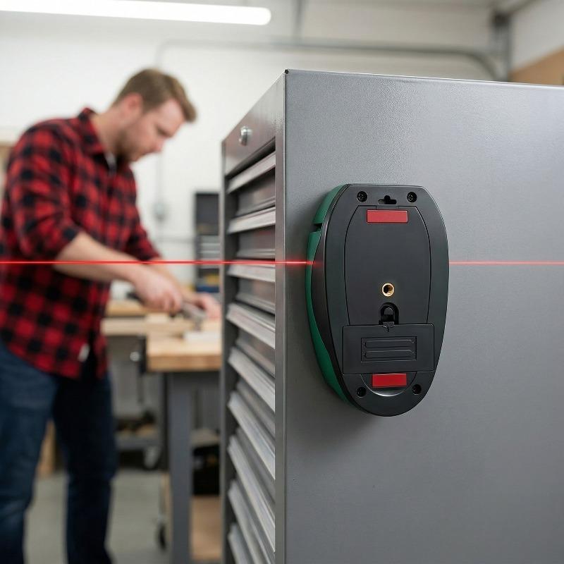 Mouse Shaped 90 Degree Square Laser Level High Precision Infrared Line Casting Tool for Professional Decoration Construction