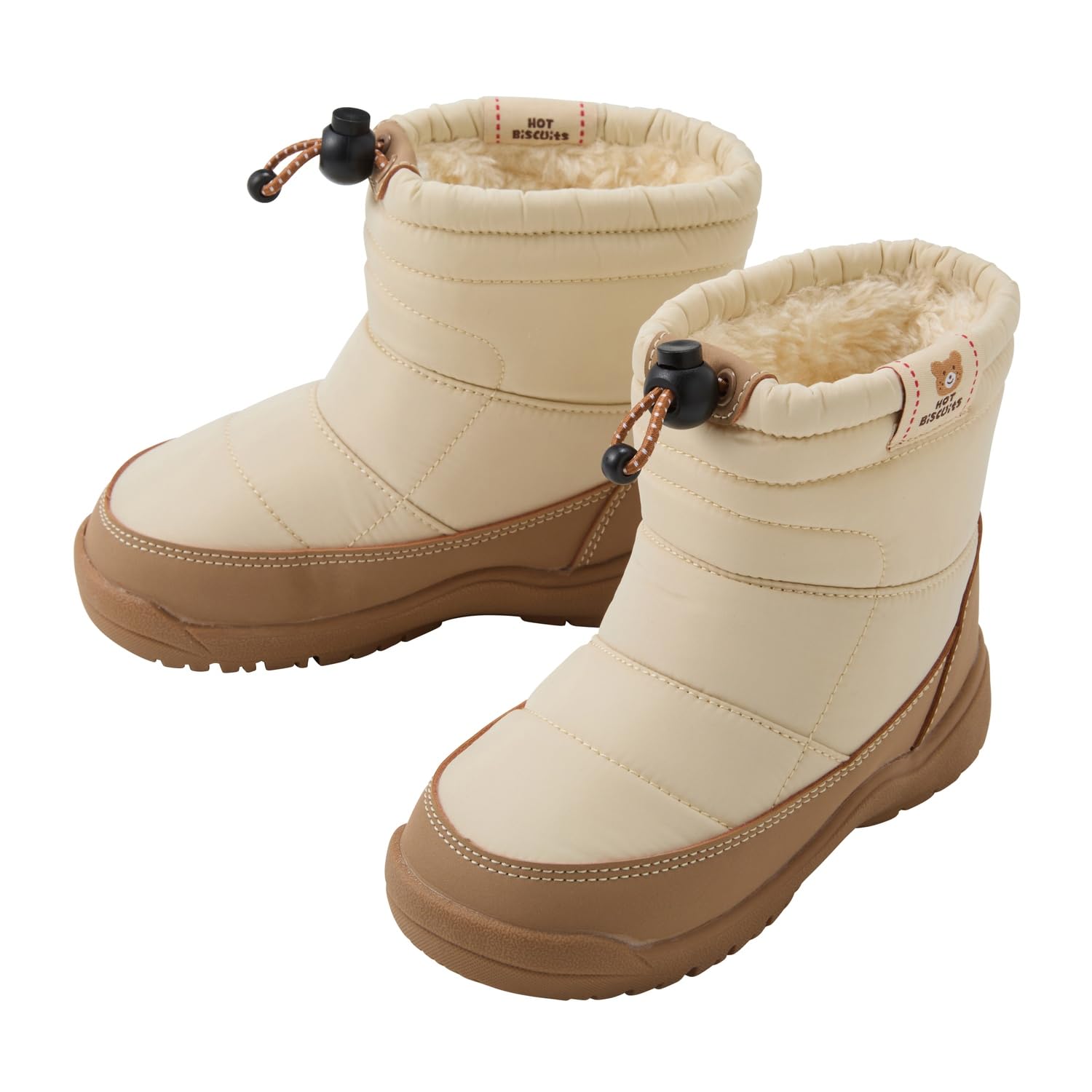 

MIKIHOUSE HOT BISCUITS Boots, Boys and Girls, Baby, Kids, Beige, Size 18cm, 73-9401-499