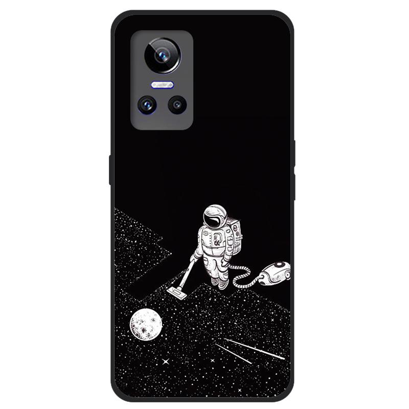 For Realme GT Neo 2 5G Case TPU Silicone Soft Cartoon Clear Case for Realme GT Neo 2 3 Neo3 Phone Cover Neo2T Transparent Coque