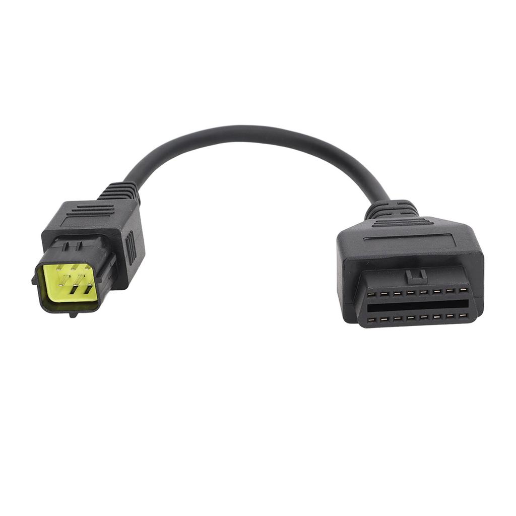 6 Pin OBD2 Scanner Cable Universal Motorcycle Diagnostic Adaptor Replacement for Husqvarna 449 511 610 630 450