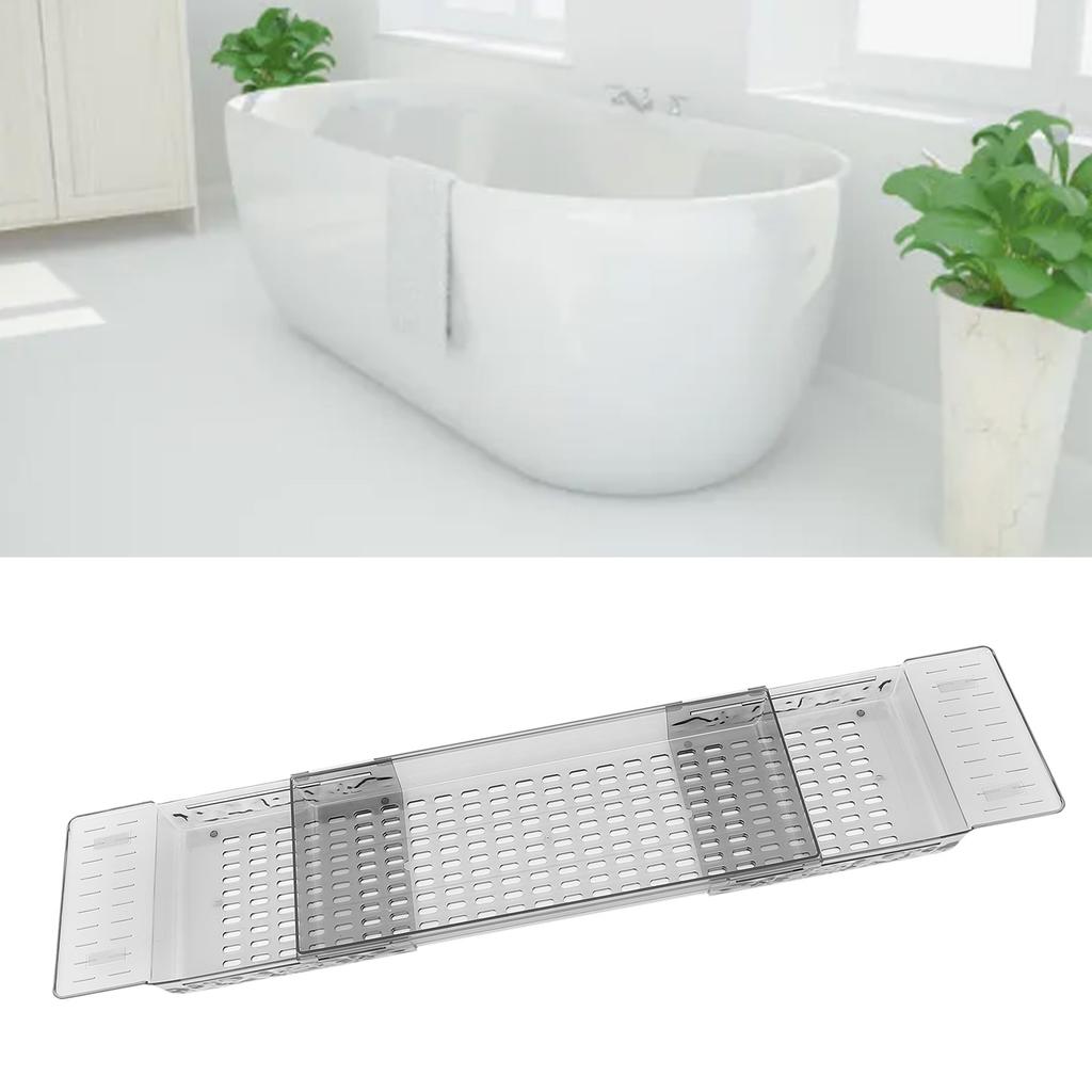 Bathtub Tray Retractable Waterproof Bathtub Towel Luxury Bath Accessory for Bathroom