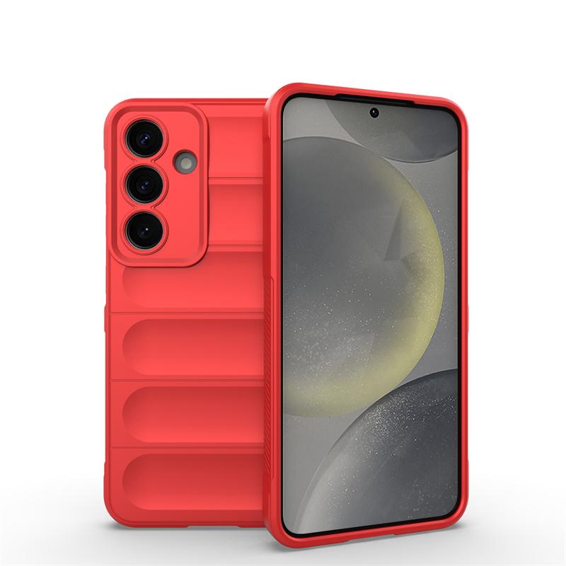 Shockproof Phone Case For Samsung Galaxy S25 Case Anti-Slip Silicone Back Cover Samsung S25 Case For Samsung S25 Ultra S25 Plus
