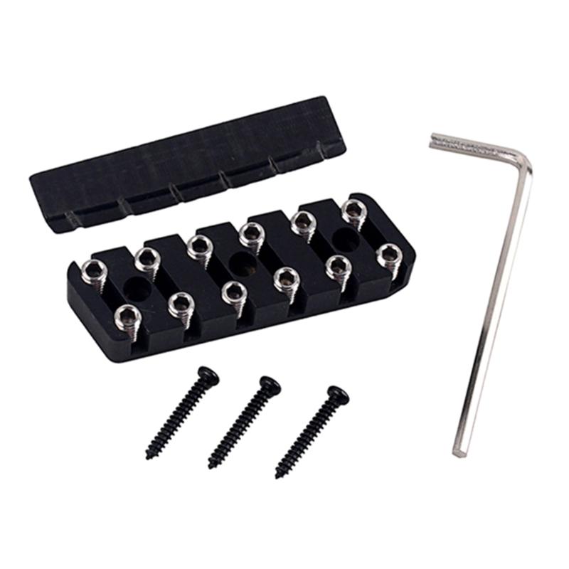 6/7/8 String Tremolo Lock System Locking Nut Accessories Lightweight Headless Guitar Bridge Portable Music Elements