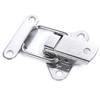 2pcs Spring Locking Latch Hasps Stainless Steel Suitcase Toggle Catch Clasp Box Loaded Hinges Furniture Hardware Accessories