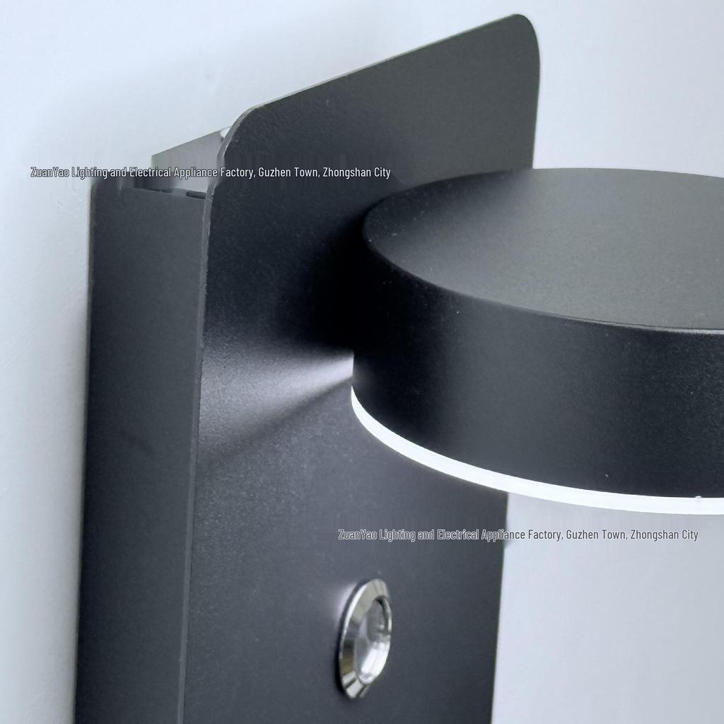 USB Charging LED Wall Lamp: Dimmable Bedroom and Study Light, No Wiring Needed
