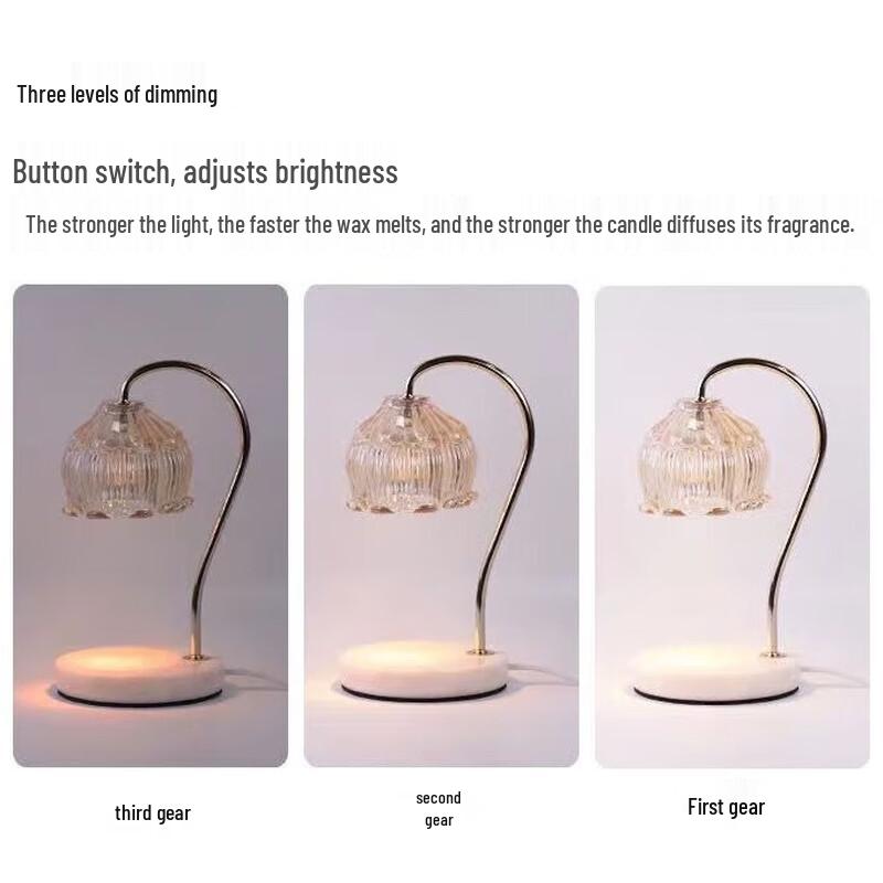 Dekorative Vintage Kerzenwärmerlampe