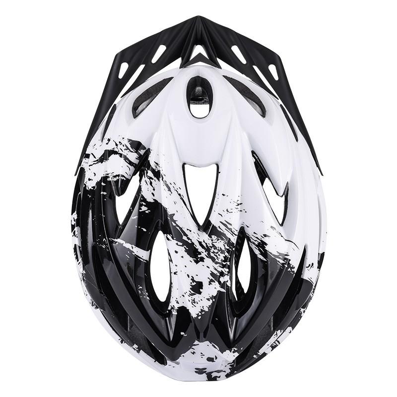 Magnetic Mount Bike Helmet With Visor USB-Rechargeable LED Light Detachable Design One-Piece EPS Construction Adult