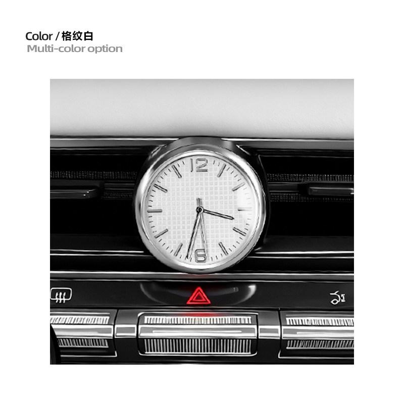For Zeekr 9X Car Dashboard Air Vent Quartz Clock Luminous Electronic Dial Air Outlet Ornament Interior Decoration Accessories