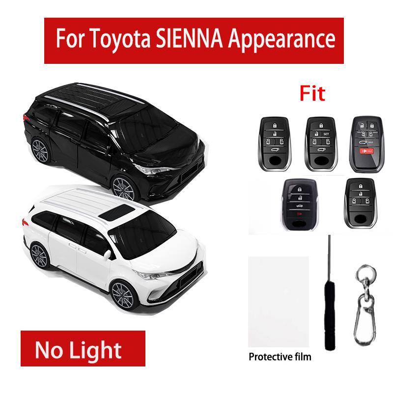 Creative Key Case For Toyota Sienna Rav4 Venza Mirai Hybrid Vehicles Alphard Previa Voxy 4 5 6 Button Remote Car Key Cover Fob