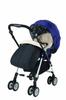 Aprica 2-Way Foot Muff, Black, Genuine Product (Can also be used as a seat liner) 98893