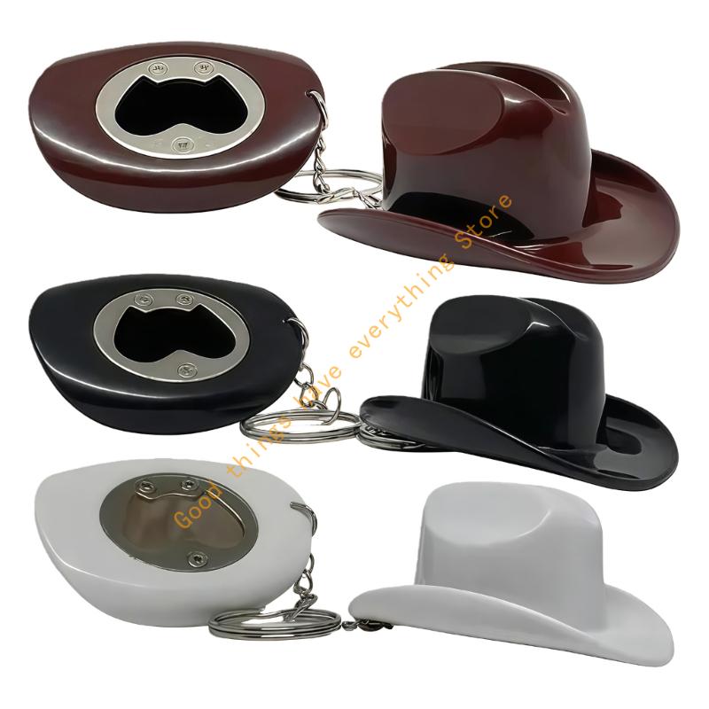 Western Themed Decorative Bottle Opener Plastic Materials Opener For Gathering 55KF