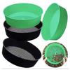 Plastic Garden Sieve Home Garden Tool Fine Mesh Soil Sieve Mining Sand Sifter Potting Sieve For Plant Soil Stone Sifting