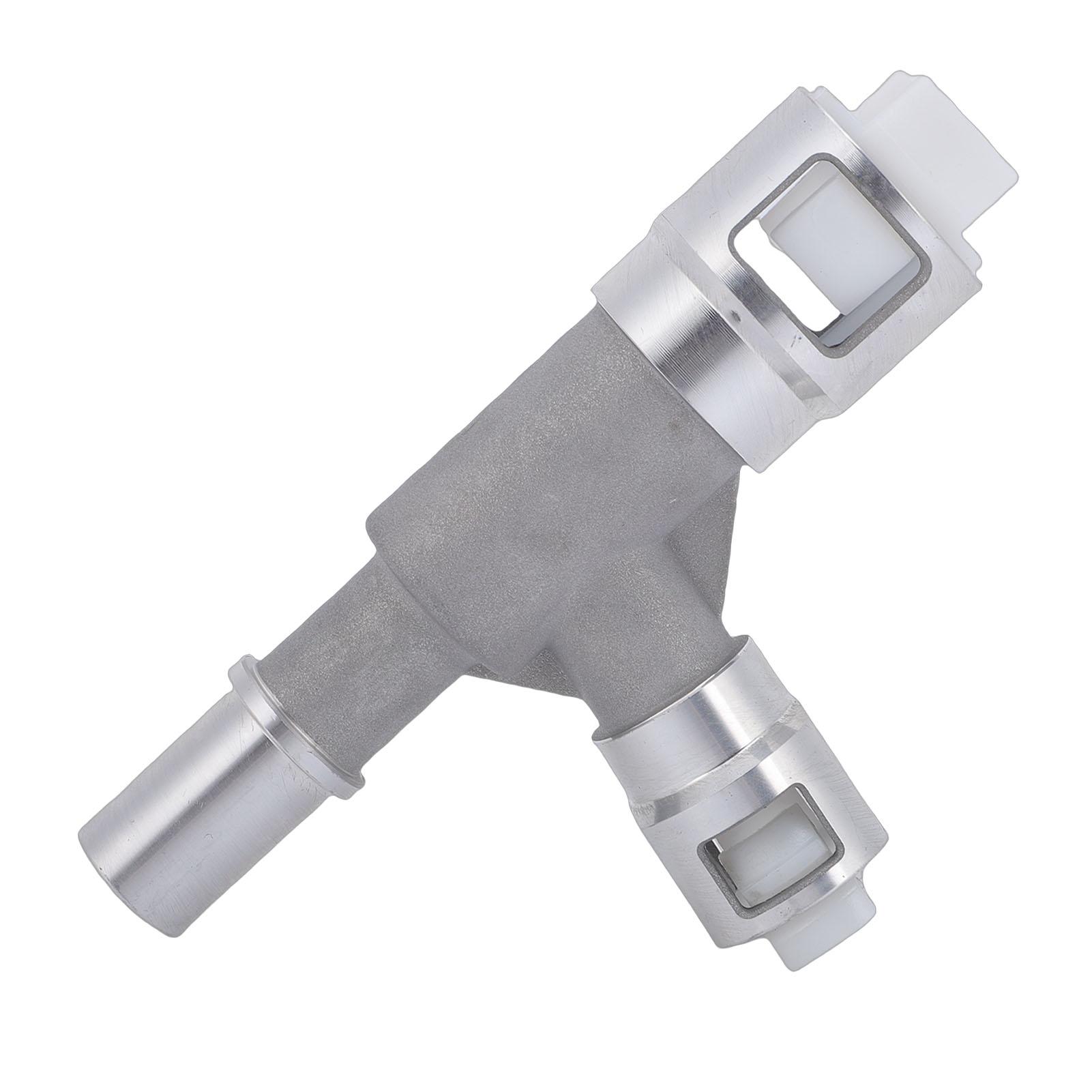 Metal Heater Hose Connector Replacement for Cadillac 800 414HP Aluminum Alloy HVAC Heater Inlet Hose Tee Connector