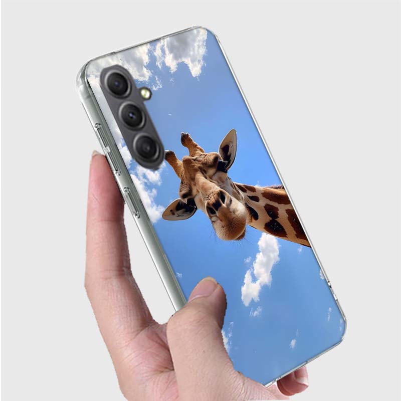 Giraffes Have Long Necks Phone Case for Samsung A16 A26 A36 A56 A17 A37 A57 A07 A06 A02S A03 A04S A05S Galaxy Note 20 10 A50S A7