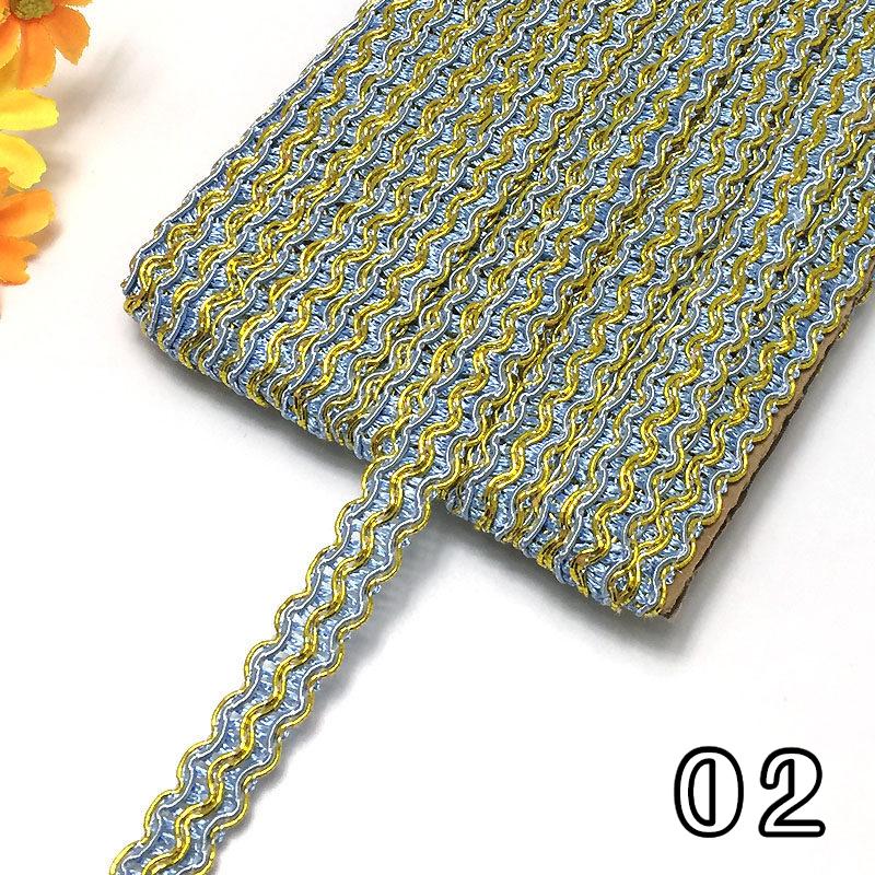 

11.5 Meter Tassel Braid Fringe Lace Trim Ribbon For DIY Sewing Curtain Sofa Fringe Upholstery Decorative Lace Edging Accessories 11.5M