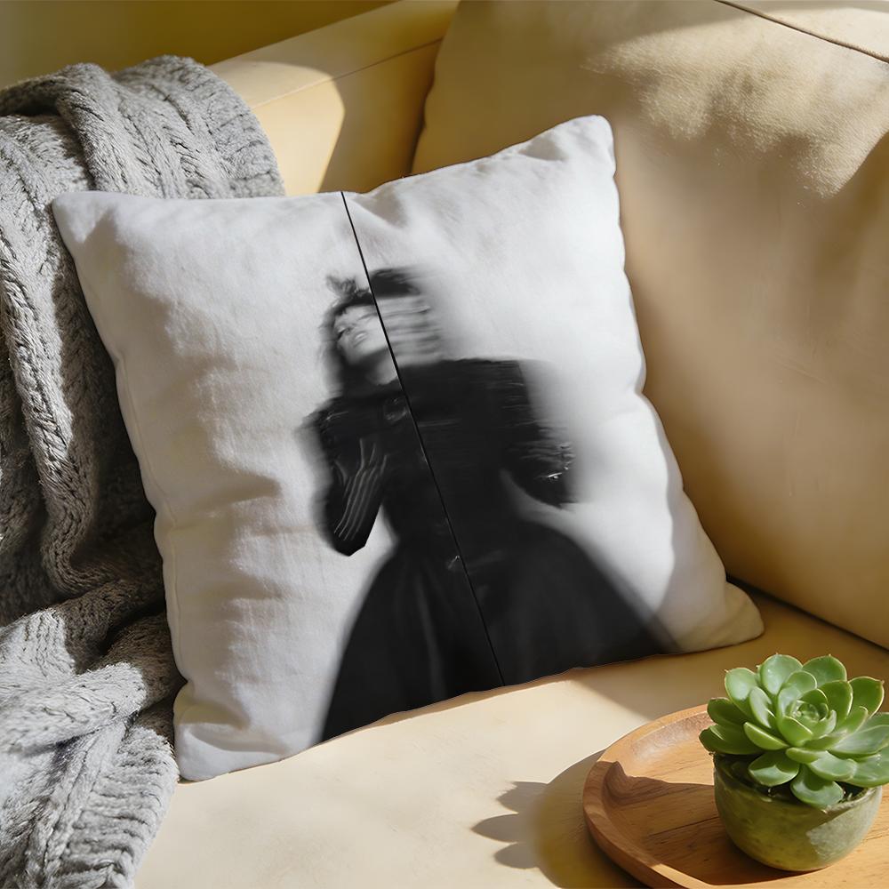 

Cushion Cover Singer LLady Gaga Mayhem Washed Linen Soft Breathable Decorative Case For Sofa Home Pillow cover 30x30 cm