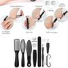 Foot File Rubbing Removal Machine 10-Piece Set Heel Calluses Foot Repair And Planing Tool Set For Home Care Tools Set