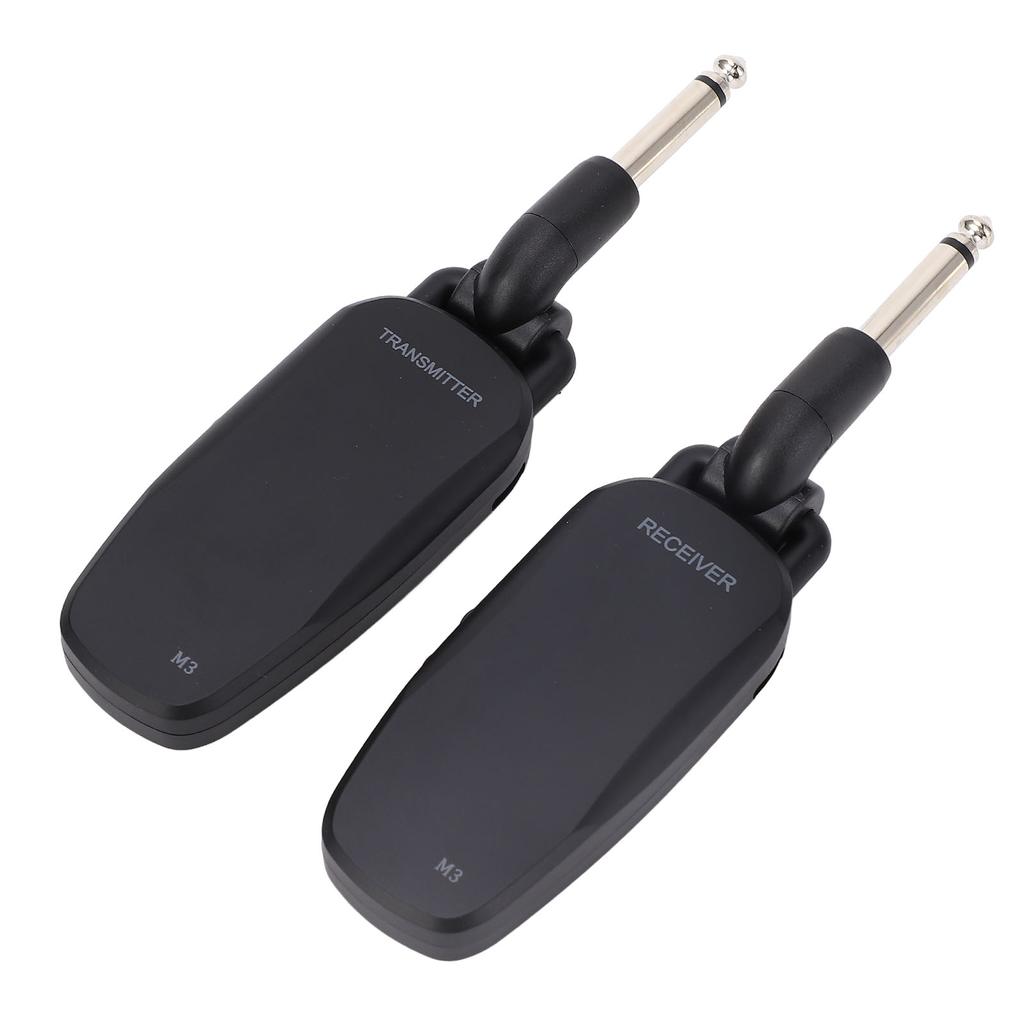 2.4G Wireless Guitar Audio System Transmitter Receiver Set for Electric Guitar Bass Built in Lithium Battery