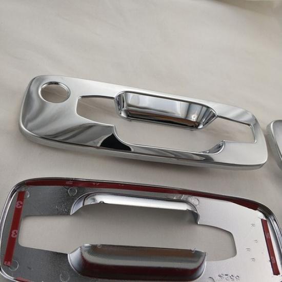 4X Door Handle Base Bowl Lid Cover Trim For 01-07 Nissan X-Trail SUV T30 Chrome