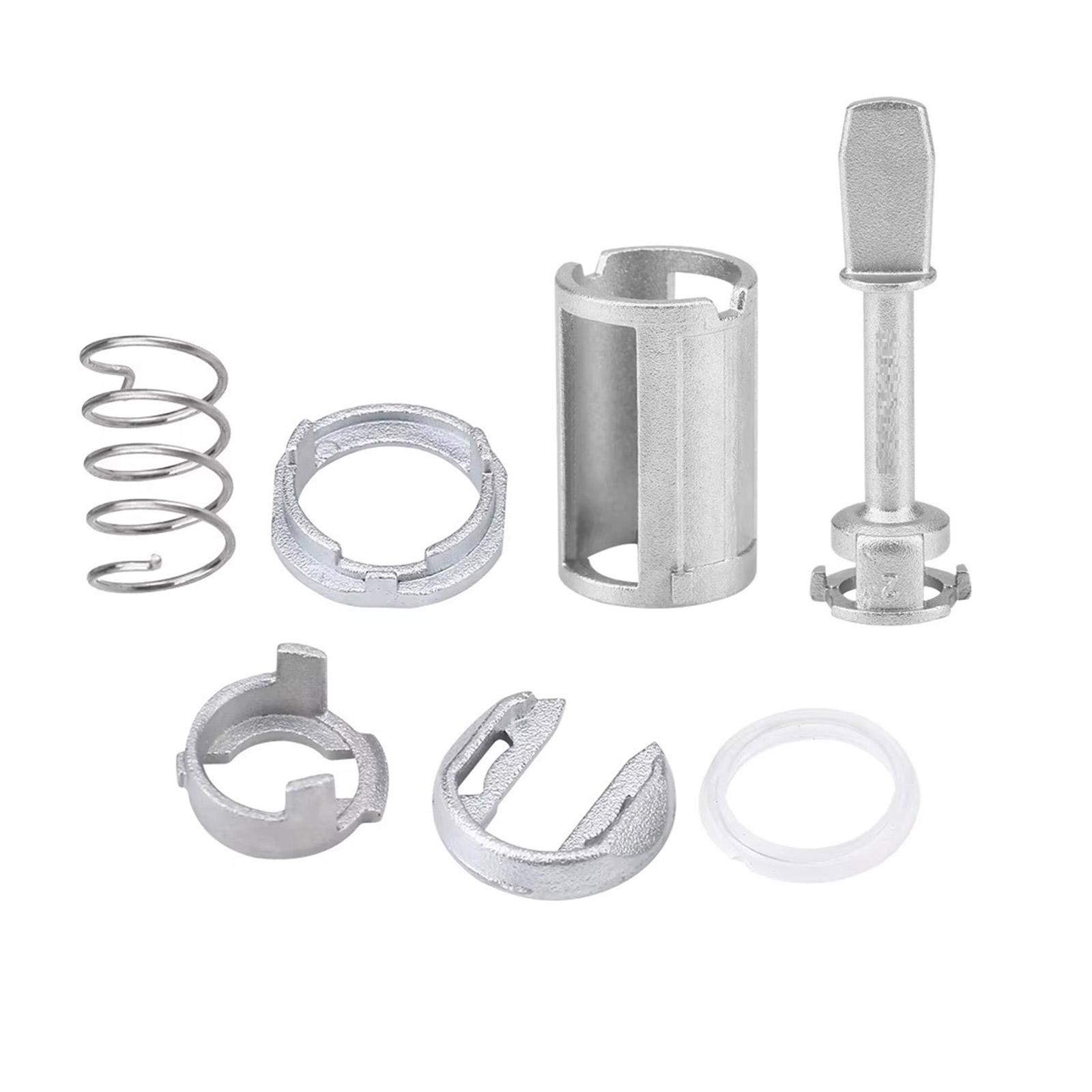 Car Door Lock Cylinder Repair Kit Front Left Right Door Lock for MK4 C5 Automotive Accessories 1U083716 1U083716C 1