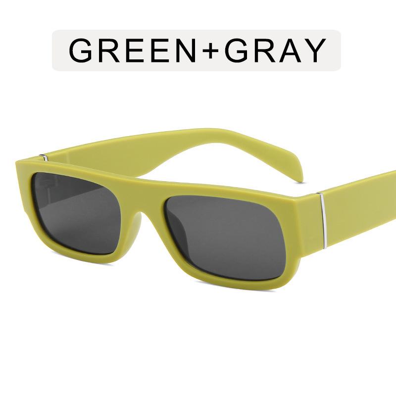 Fashion Unisex Luxury Small Sunglasses Vintage Rectangle Shades For Women UV400 Protection