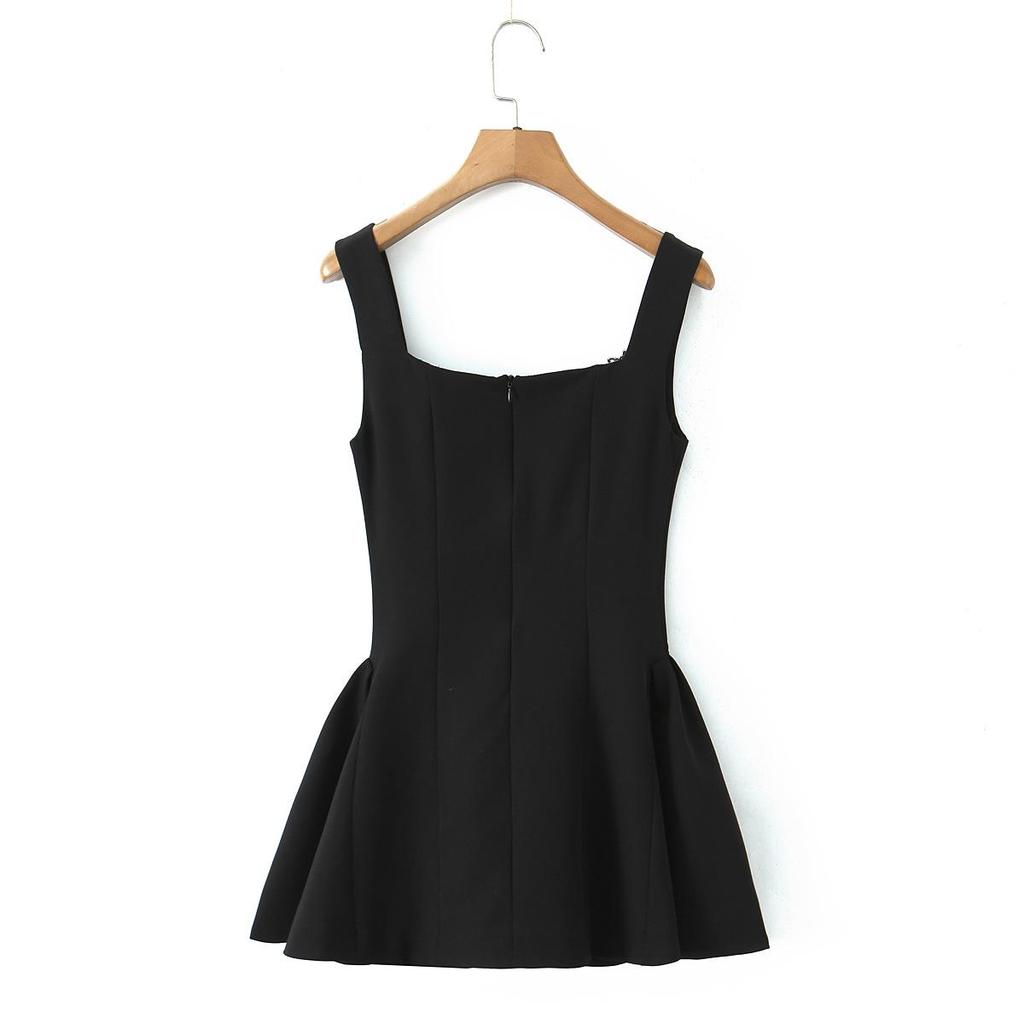 2026 Chic Retro Lace Camisole Dress - Sweet Bow, Slim Fit, Sexy Backless Mini