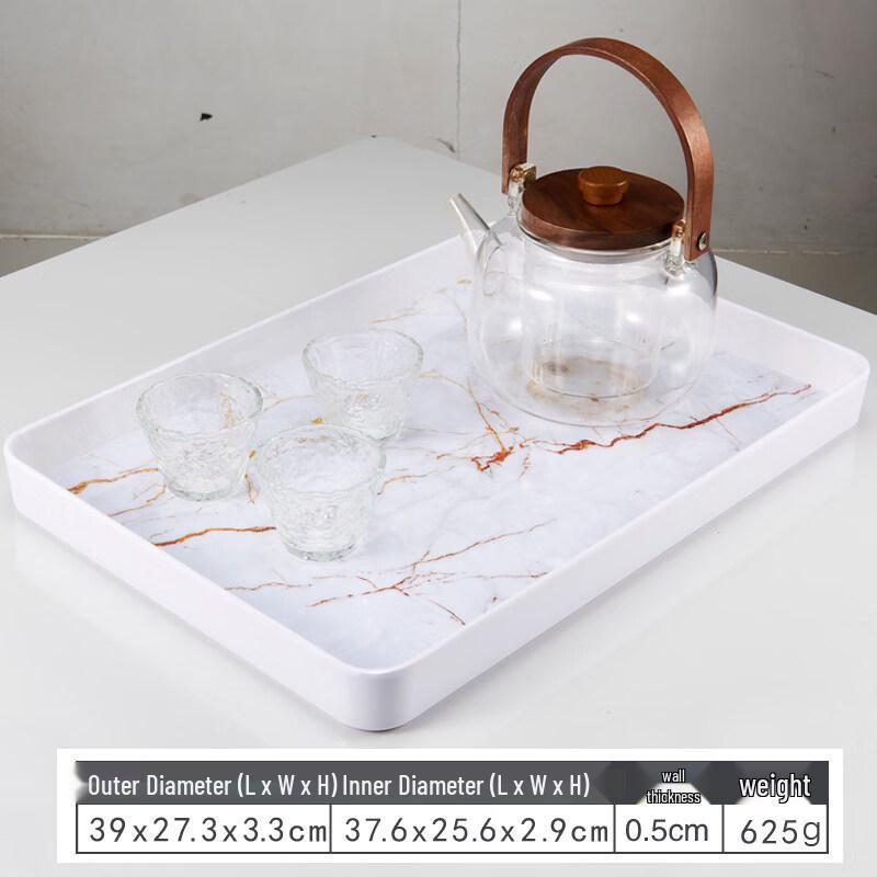 Naijiang Rectangular Plastic Serving Tray