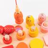Montessori Educational Wooden Toys Preschool Children Busy Board Count Shape Colors Match Fishing Puzzle Learning Toys Gifts