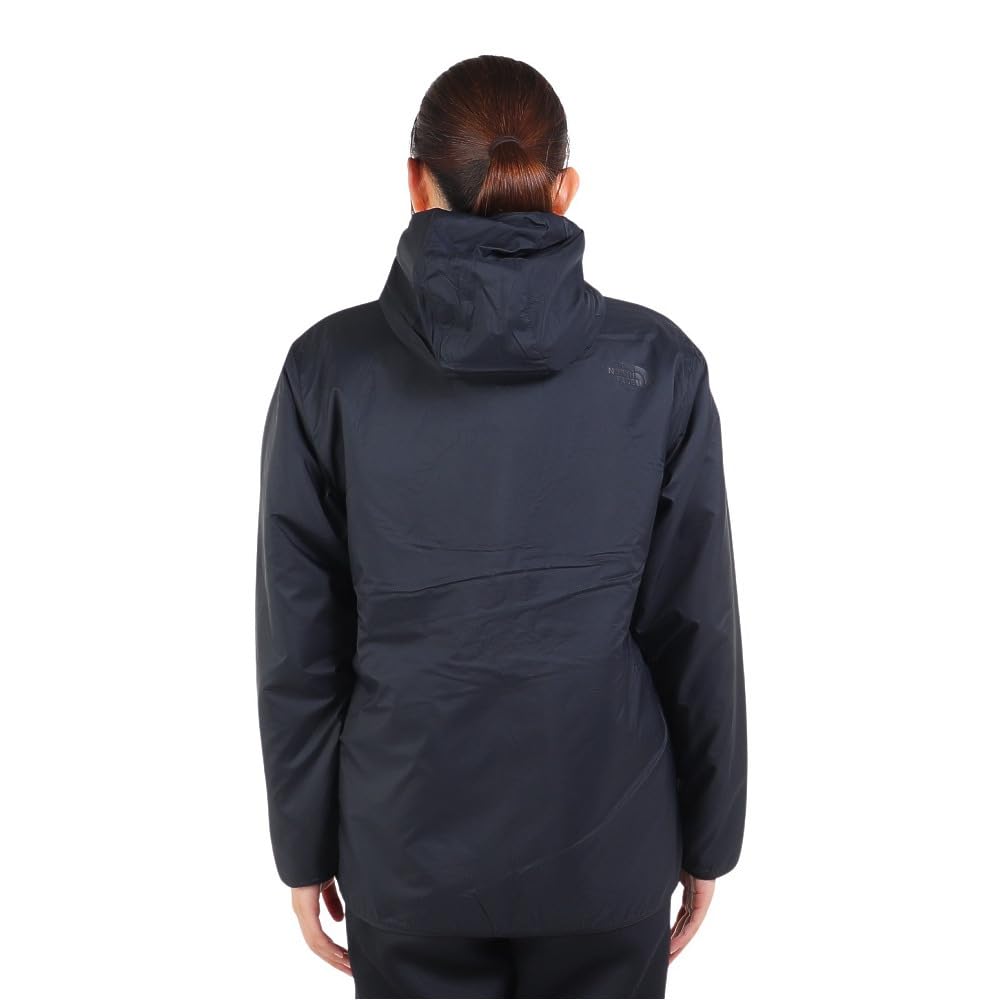 North Reversible Tech Air Hoody Stretch Static Care Charcoal M [The Face] Women's Black/Mixed