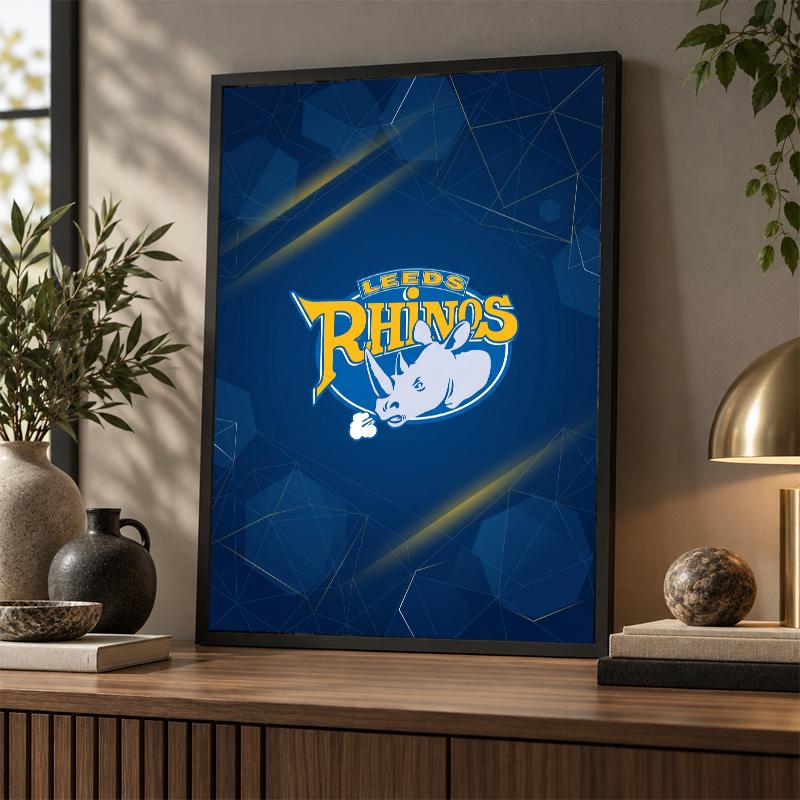 Leeds Rhinos Diamond Painting Kit 5D Full Drill DIY Diamond Mosaic Wall Art Home Decor
