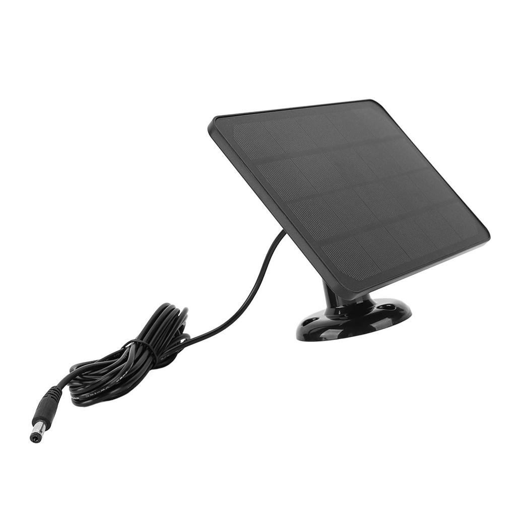 4W Solar Panel 5V Black IP65 Waterproof Solar Panels Charging Board for Fan Lights