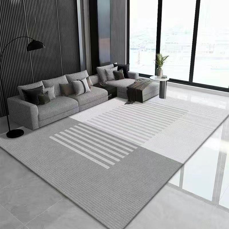 Modern Dirt-Resistant, Easy-Care Crystal Velvet Carpet for Living Room – Wear-Resistant & Non-Slip Design