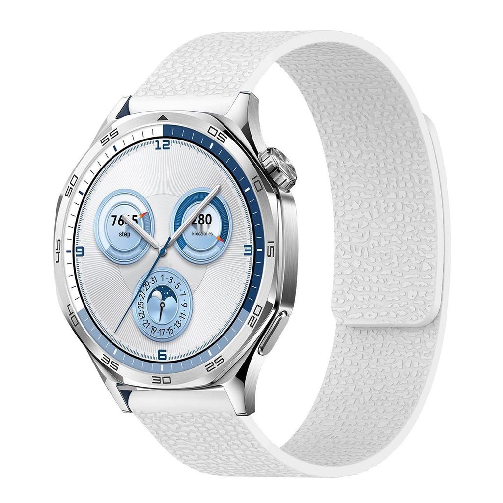 Silicone Magnetic Strap for Huawei GT5 & Samsung Watches (18/20/22mm)